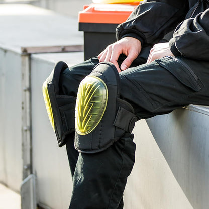 WORK IDEA Professional Knee Pads Work Knee Pads with Integrated Sponge Pads, Construction, Outdoor Knee Pads