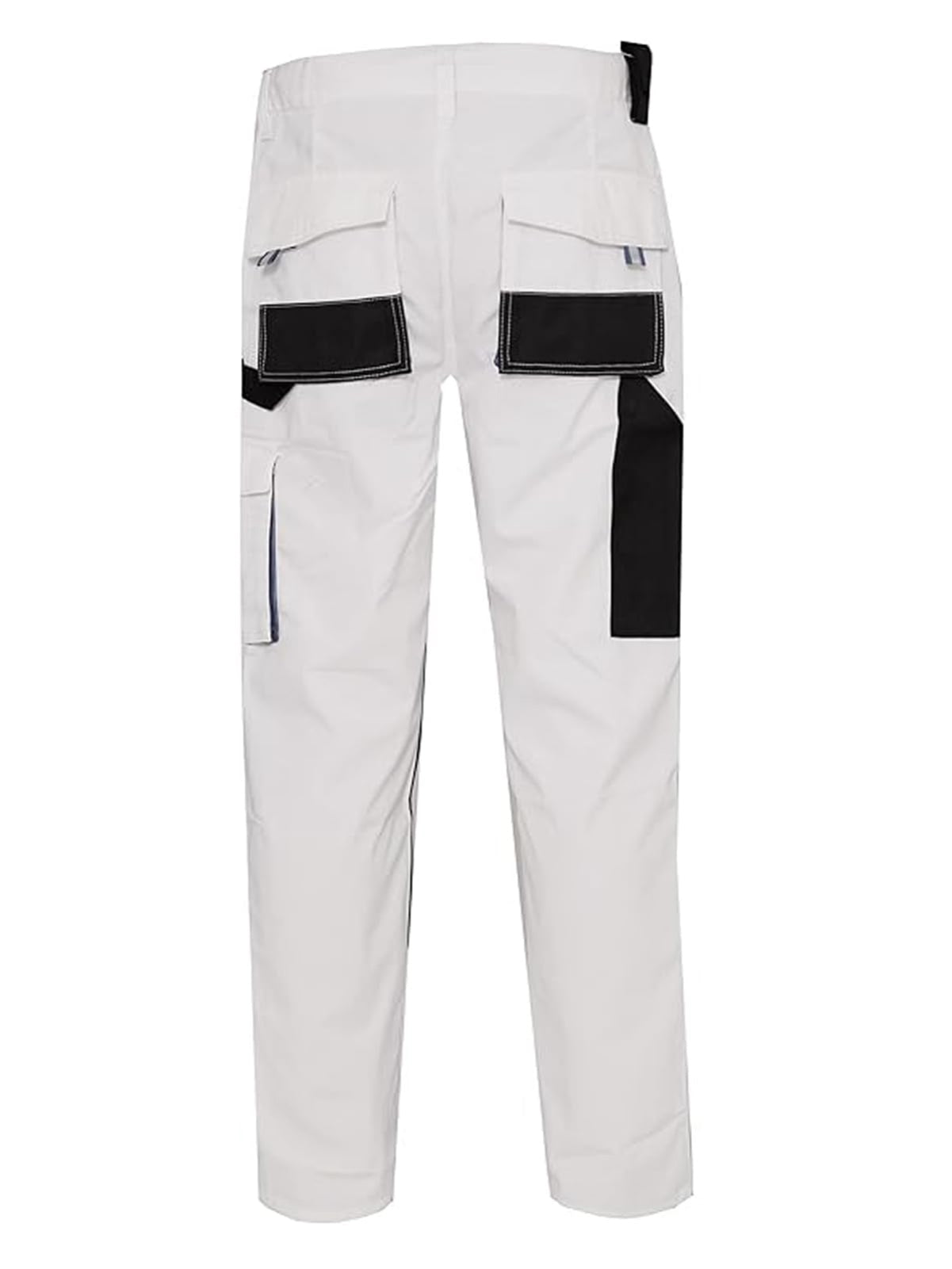 WORK IDEA Mens Work Trousers Oxford Knee Pockets Heavy Duty Canvas