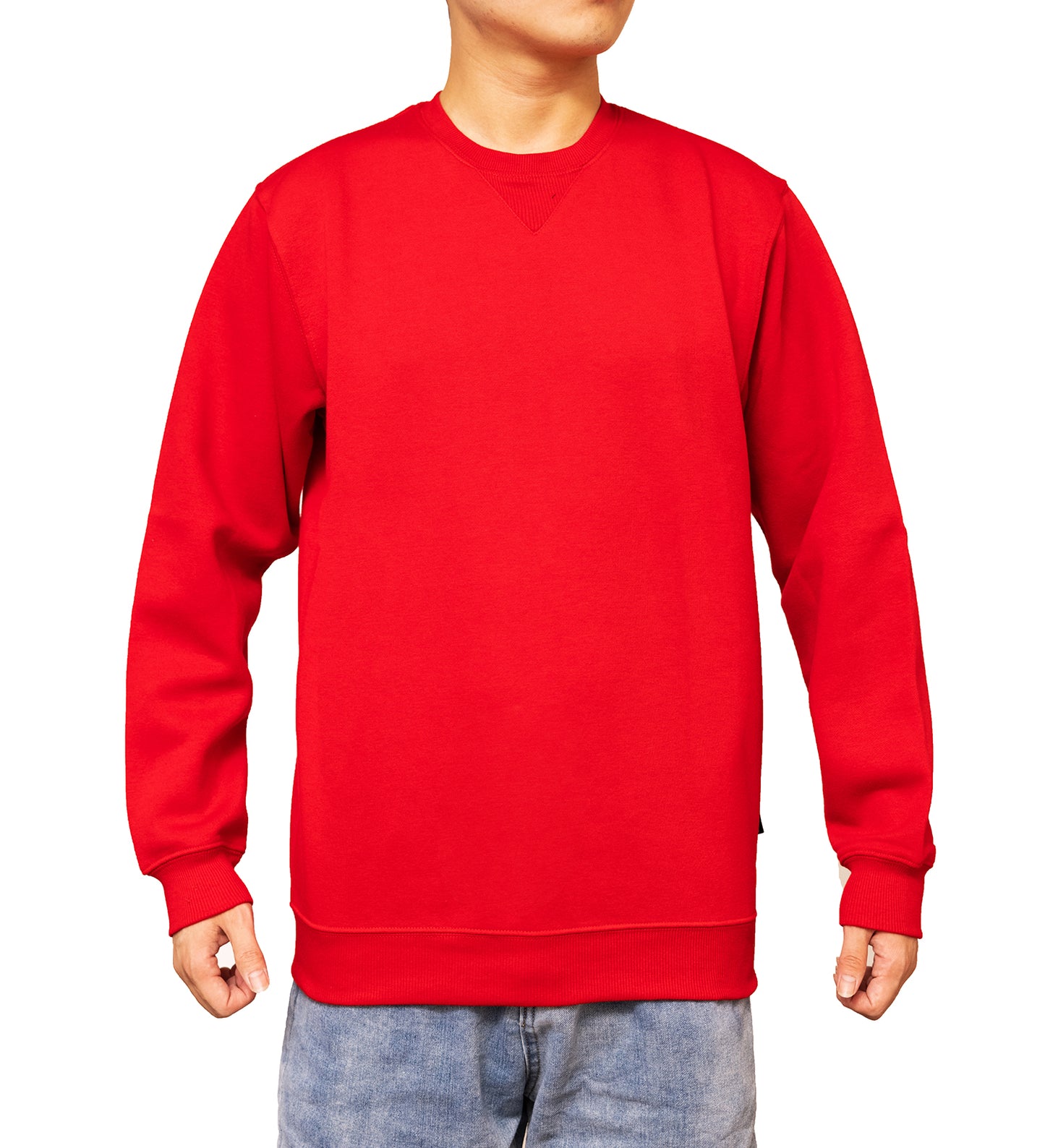 WORK IDEA Männer Crewneck Sweatshirt Arbeitskleidung Pullover Herren Basic Arbeitspullover