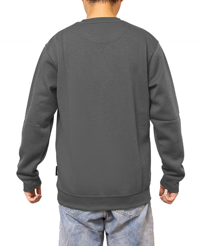 WORK IDEA Männer Crewneck Sweatshirt Arbeitskleidung Pullover Herren Basic Arbeitspullover
