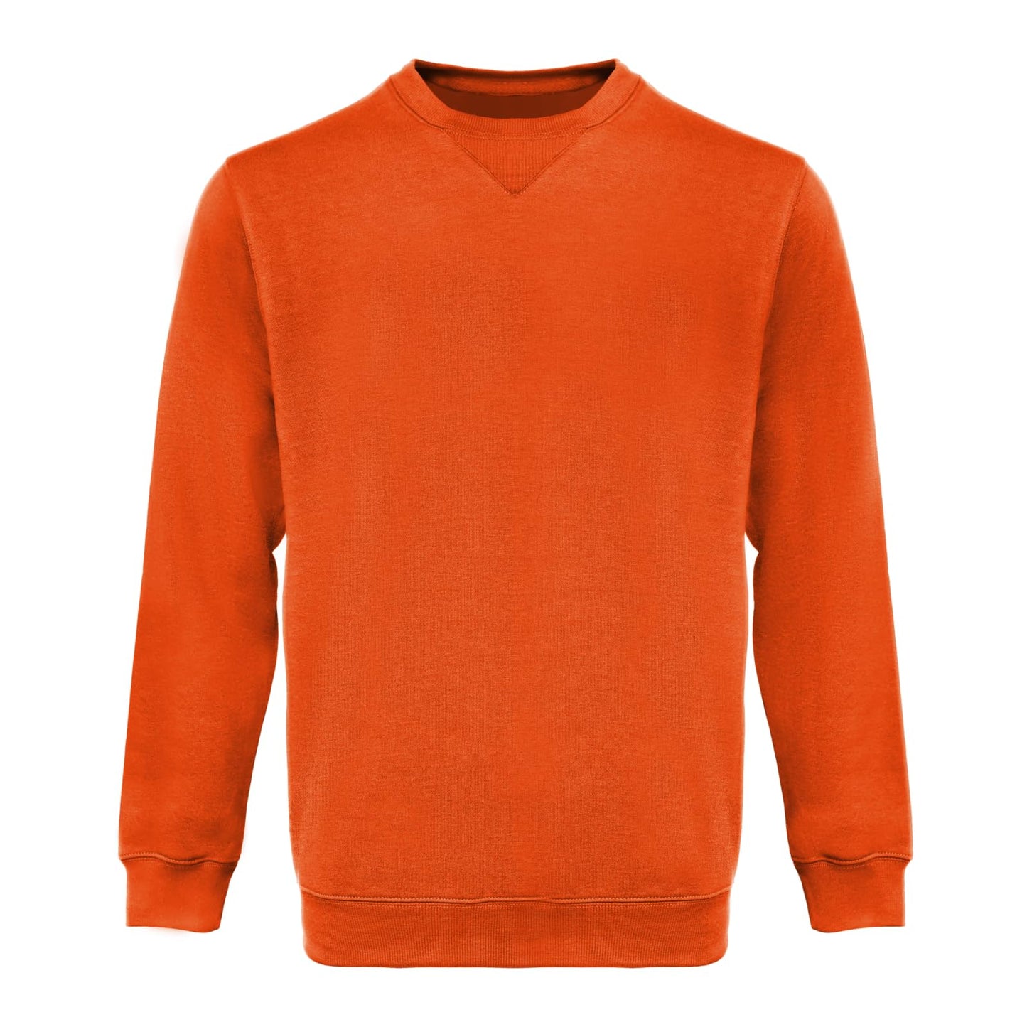 WORK IDEA Men's Crewneck Sweatshirt Work Wear Pullover Men's Basic Work Jumper