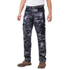 WORK IDEA Mens Work Trousers - Camouflage Trousers Mens Cargo Trousers with Inside Knee Pockets