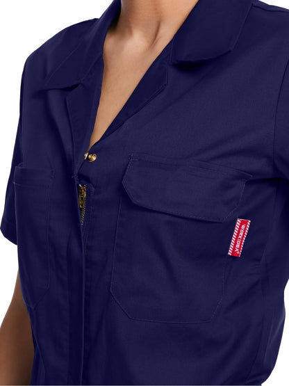 WORK IDEA Premium Women's Work Coverall: The Perfect Companion for Builders, Craftsmen and DIY