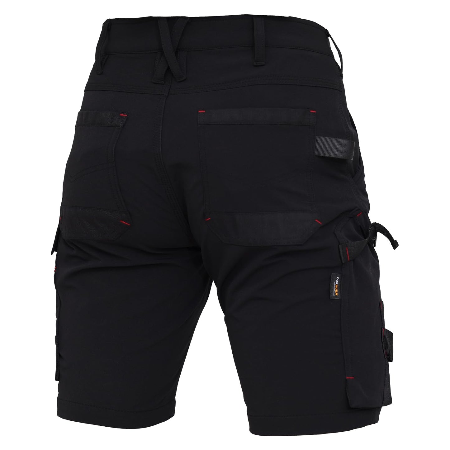 WORK IDEA Women's Slim Fit Stretch Work Shorts Durable Elegance for Highest