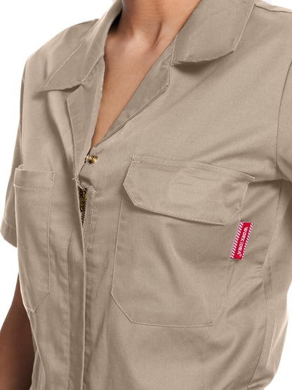 WORK IDEA Premium Women's Work Coverall: The Perfect Companion for Builders, Craftsmen and DIY