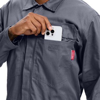 WORK IDEA Men's Cotton Overalls & Work Overalls - Blaumann Workwear for Workshop, Mechanics, Construction & Crafts