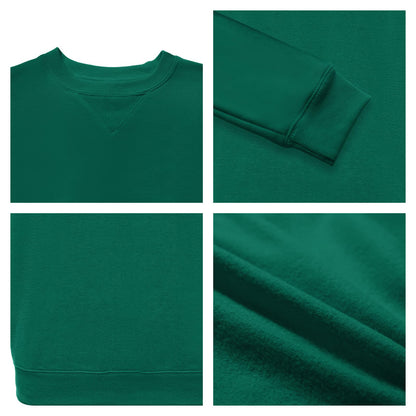 WORK IDEA Men's Crewneck Sweatshirt Work Wear Pullover Men's Basic Work Jumper