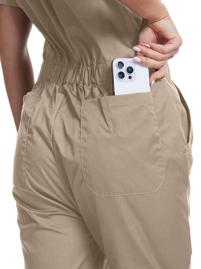 WORK IDEA Premium Women's Work Coverall: The Perfect Companion for Builders, Craftsmen and DIY